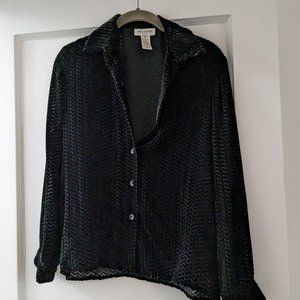 Vintage Velvet Jones New York Blouse